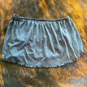 American Eagle Navy Cropped Flowy Tube Top- Size M